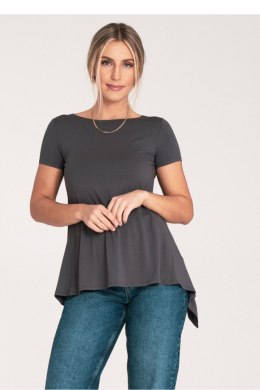 Bluzka Model M1051 Dark Grey - Figl - M