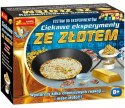 CIEKAWE EKSPERYMENTY ZE ZŁOTEM 4 DOŚWIADCZENIA ZESTAW CIEKAWE EKSPERYMENTY ZE ZŁOTEM 4 DOŚWIADCZENIA ZESTAW