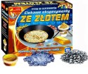 CIEKAWE EKSPERYMENTY ZE ZŁOTEM 4 DOŚWIADCZENIA ZESTAW CIEKAWE EKSPERYMENTY ZE ZŁOTEM 4 DOŚWIADCZENIA ZESTAW