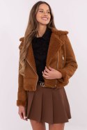 Kurtka Damska Model MI-KR-21848.71 Light Brown - Italy Moda - XL Kurtka Damska Model MI-KR-21848.71 Light Brown - Italy Moda - XL