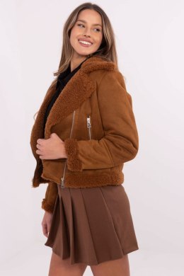 Kurtka Damska Model MI-KR-21848.71 Light Brown - Italy Moda - s