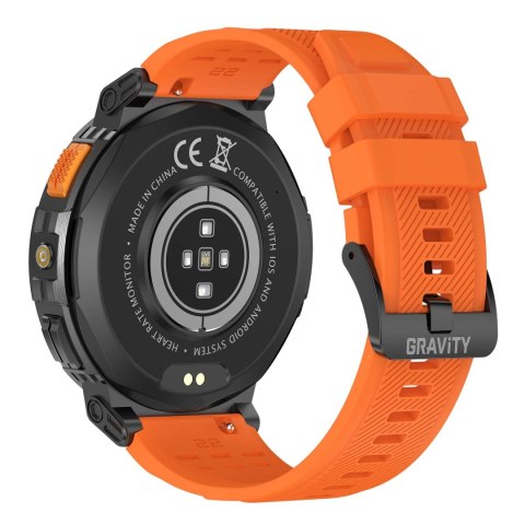 SMARTWATCH MĘSKI GRAVITY GT23-3 - LATARKA, DODATKOWY PASEK (sg031c) SMARTWATCH MĘSKI GRAVITY GT23-3 - LATARKA, DODATKOWY PASEK (sg031c)
