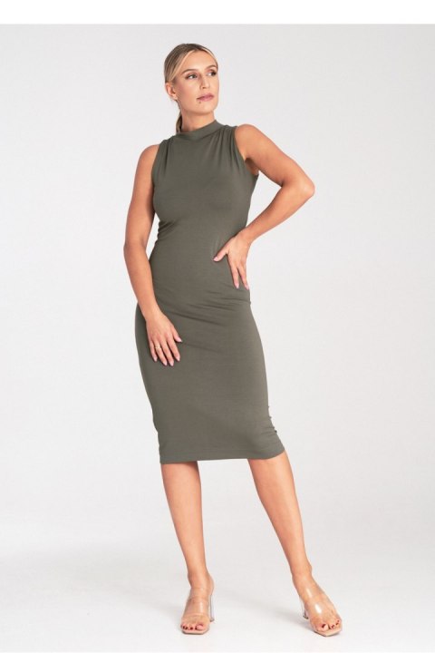 Sukienka Model M1031 Olive - Figl - L Sukienka Model M1031 Olive - Figl - L