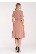Sukienka Model M1069 Beige - Figl - L Sukienka Model M1069 Beige - Figl - L