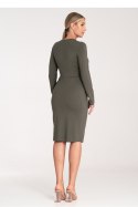 Sukienka Model M1078 Olive - Figl - L Sukienka Model M1078 Olive - Figl - L