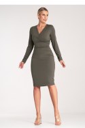 Sukienka Model M1078 Olive - Figl - L Sukienka Model M1078 Olive - Figl - L