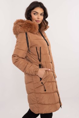 Kurtka Damska Model SK-KR-HH-2402.36 Camel - Factory Price - s
