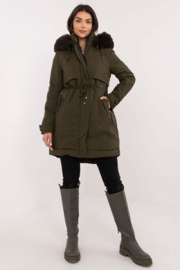 Kurtka Damska Model SK-KR-HH-2409.17X Khaki - Factory Price - s