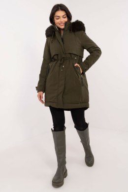 Kurtka Damska Model SK-KR-HH-2409.17X Khaki - Factory Price - s