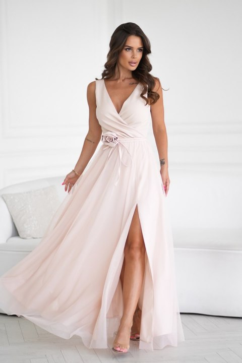 Sukienka Model 318-21 Beige - Bicotone - 36