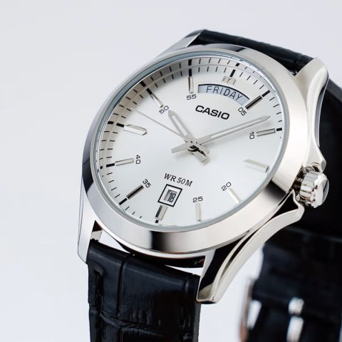 ZEGAREK MĘSKI CASIO MTP-1370L 7AVDF (zd116a) + BOX ZEGAREK MĘSKI CASIO MTP-1370L 7AVDF (zd116a) + BOX
