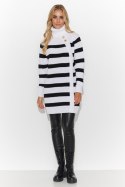 Golf Damski Model S138 White/Black - Makadamia - uniwersalny Golf Damski Model S138 White/Black - Makadamia - uniwersalny