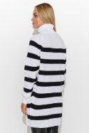 Golf Damski Model S138 White/Black - Makadamia - uniwersalny Golf Damski Model S138 White/Black - Makadamia - uniwersalny