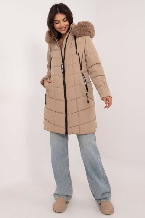 Kurtka Damska Model SK-KR-HH-2402.38 Beige - Factory Price - XXL