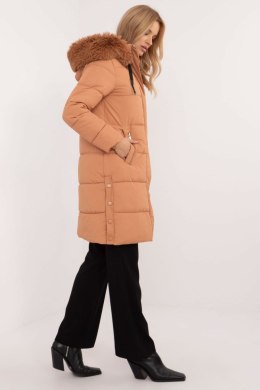 Kurtka Damska Model SK-KR-HH-2406.21P Camel - Factory Price - XXL