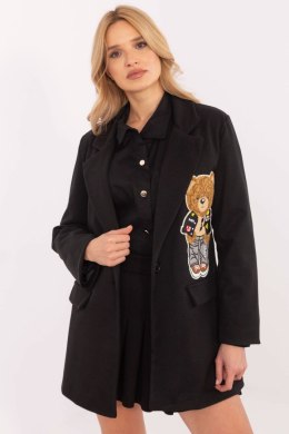 Marynarka Model DHJ-MA-A8767-1.01X Black - Italy Moda - uniwersalny