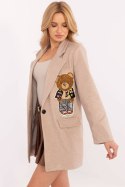 Marynarka Model DHJ-MA-A8767-1.01X Dark Beige - Italy Moda - uniwersalny Marynarka Model DHJ-MA-A8767-1.01X Dark Beige - Italy Moda - uniwersalny
