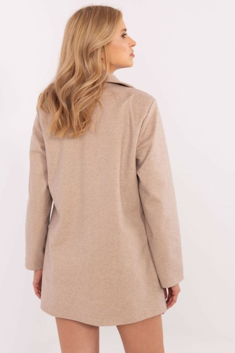 Marynarka Model DHJ-MA-A8767-1.01X Dark Beige - Italy Moda - uniwersalny Marynarka Model DHJ-MA-A8767-1.01X Dark Beige - Italy Moda - uniwersalny