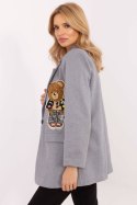 Marynarka Model DHJ-MA-A8767-1.01X Grey - Italy Moda - uniwersalny Marynarka Model DHJ-MA-A8767-1.01X Grey - Italy Moda - uniwersalny