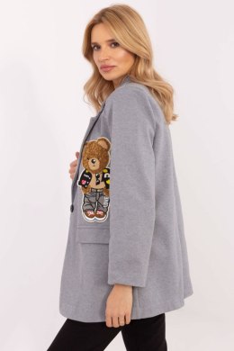 Marynarka Model DHJ-MA-A8767-1.01X Grey - Italy Moda - uniwersalny