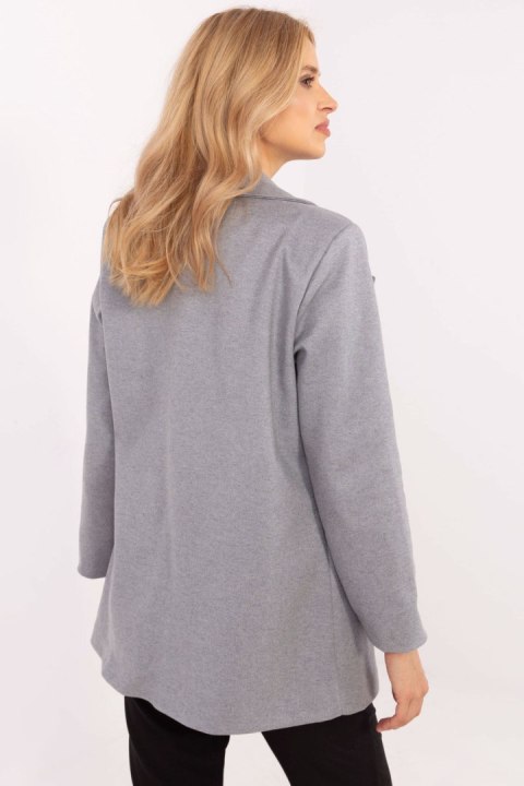 Marynarka Model DHJ-MA-A8767-1.01X Grey - Italy Moda - uniwersalny Marynarka Model DHJ-MA-A8767-1.01X Grey - Italy Moda - uniwersalny