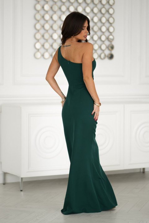 Sukienka Model 321-13 Bottle Green - Bicotone - 42 Sukienka Model 321-13 Bottle Green - Bicotone - 42