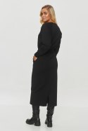 Sukienka Model M842 Black - Makadamia - 40 Sukienka Model M842 Black - Makadamia - 40