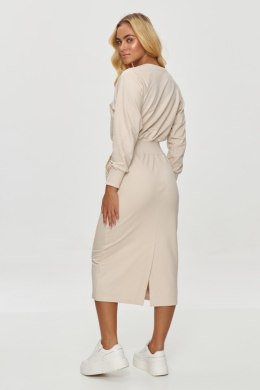 Sukienka Model M842 Light Beige - Makadamia - 42