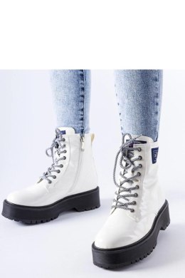Białe workery Lee Cooper LCJ-21-47-0666LB - Solea - 37