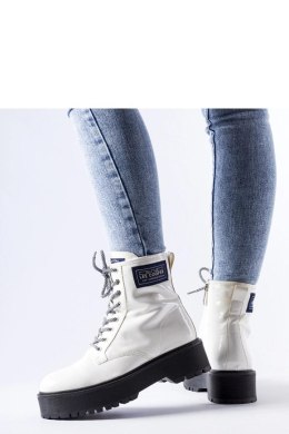 Białe workery Lee Cooper LCJ-21-47-0666LB - Solea - 40