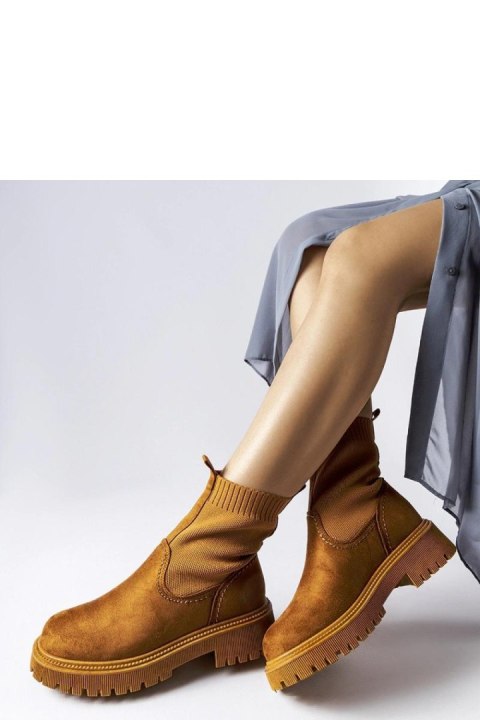 Brązowe botki eko-zamsz Big Star MM274541 - Solea - 39 Brązowe botki eko-zamsz Big Star MM274541 - Solea - 39