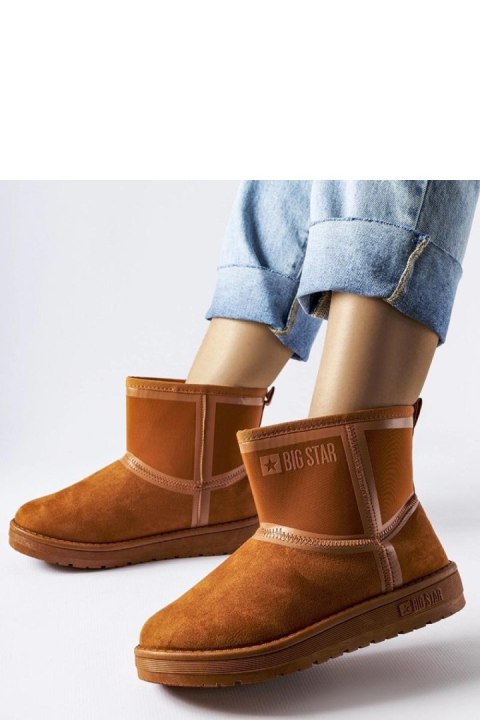 Brązowe śniegowce Big Star KK274612 - Solea - 38