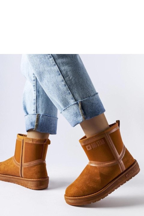 Brązowe śniegowce Big Star KK274612 - Solea - 38