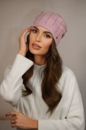 Czapka Damska Z Ozdobą Z Perełek Kolor Rose Kamea - Altair - Kamea - uniwersalny Czapka Damska Z Ozdobą Z Perełek Kolor Rose Kamea - Altair - Kamea - uniwersalny