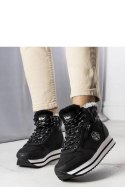 Czarne ocieplane botki LCJ-22-31-1448L Lee Cooper - Solea - 40