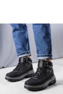 Czarne trapery Big Star KK274222 BLACK - Solea - 37