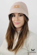 SONIA modny kapelusz bucket kolor różowy - Kamea - uniwersalny SONIA modny kapelusz bucket kolor różowy - Kamea - uniwersalny