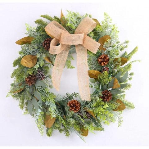 Girlandenkranz Türdeko wie echt 45 cm XXL WSN26