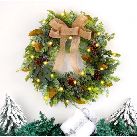 Girlandenkranz Türdeko wie echt 45 cm XXL WSN26