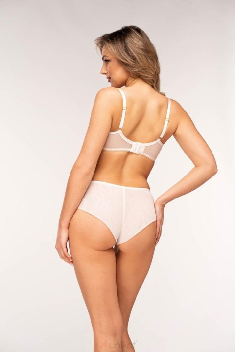Biustonosz push up Biustonosz Usztywniany Model Rosali Full Cup Ecru/Beige - Unikat - 70D Biustonosz push up Biustonosz Usztywniany Model Rosali Full Cup Ecru/Beige - Unikat - 70D
