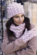 MADISON czapka z pomponem eco w kolorze różowym - Kamea - uniwersalny