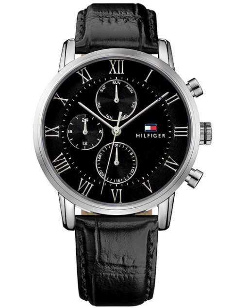 ZEGAREK MĘSKI TOMMY HILFIGER 1791401 KANE (zf045c) + BOX ZEGAREK MĘSKI TOMMY HILFIGER 1791401 KANE (zf045c) + BOX