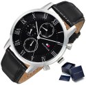 ZEGAREK MĘSKI TOMMY HILFIGER 1791401 KANE (zf045c) + BOX ZEGAREK MĘSKI TOMMY HILFIGER 1791401 KANE (zf045c) + BOX
