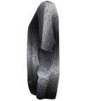 Ciepły damski sweter oversize piękny OMBRE (Szary) Ciepły damski sweter oversize piękny OMBRE (Szary)