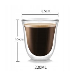 Kaffeegläser 220ML 6er-Satz SZK30ZESTAW6