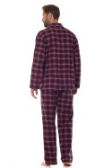 Piżama Męska Model Ben PR 2471 Dark Blue - L&L collection - XXL