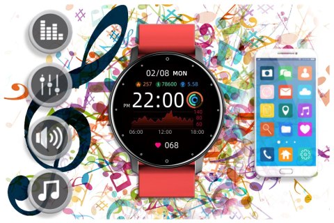 SMARTWATCH UNISEX GRAVITY GT1-10 - PULSOMETR, WŁASNE TARCZE (sg015j) SMARTWATCH UNISEX GRAVITY GT1-10 - PULSOMETR, WŁASNE TARCZE (sg015j)