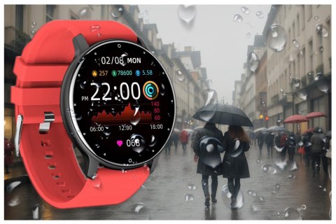 SMARTWATCH UNISEX GRAVITY GT1-10 - PULSOMETR, WŁASNE TARCZE (sg015j) SMARTWATCH UNISEX GRAVITY GT1-10 - PULSOMETR, WŁASNE TARCZE (sg015j)