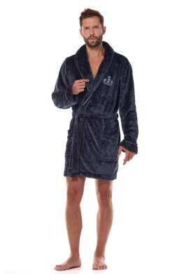 Szlafrok Męski Model BJ 2454 Grafit - L&L collection - XL