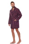Szlafrok Męski Model Ben BJ Short 2470 Dark Blue - L&L collection - L
